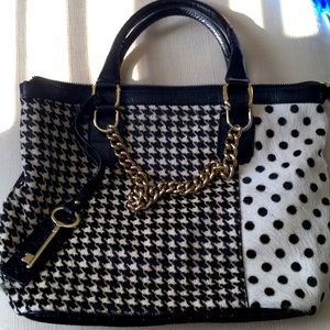 Amber Rose B&W Purse